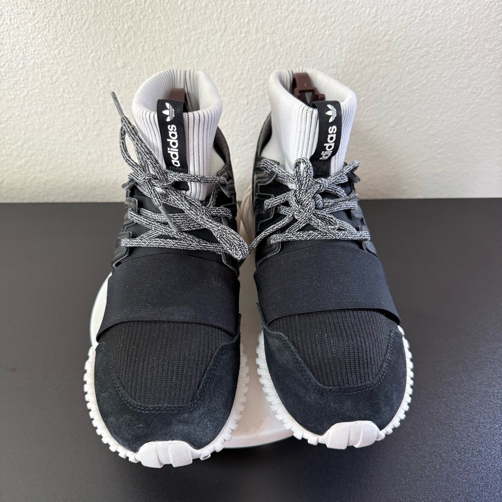 Adidas Black Tubular Doom 'Yin Yang' Sneaker’s Men’s Size 7.5 - Picture 4 of 7